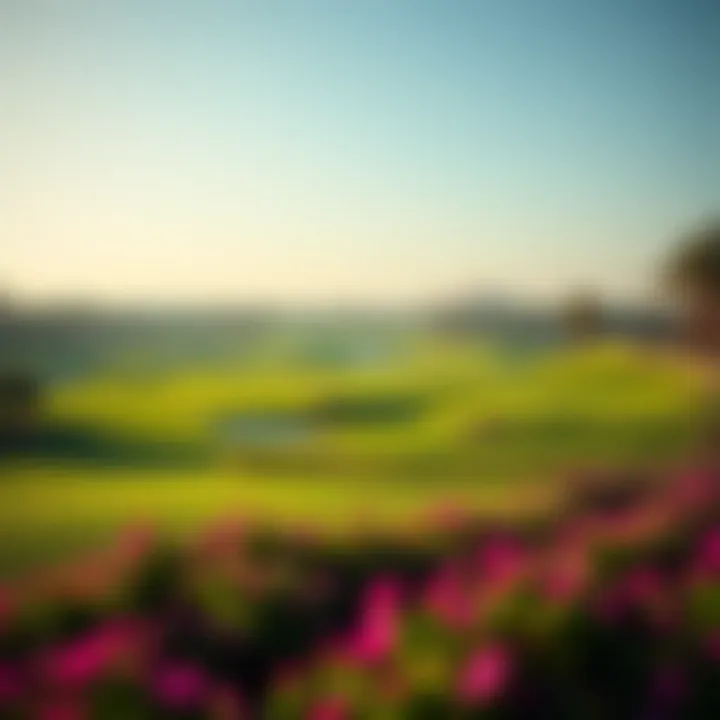 Scenic Golf Course Surrounding Golf Grove Beautifully landscaped golf course adjacent to the Golf Grove community