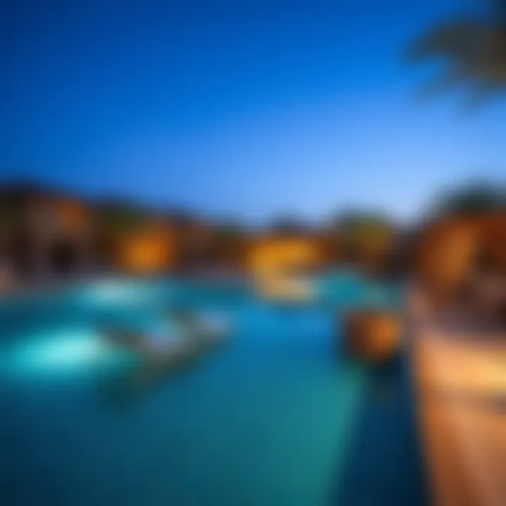 Luxurious Poolside Retreat in Golf Grove Resort-style pool area in Golf Grove with comfortable lounge chairs