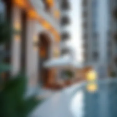 Luxury Apartment Architecture in Grande Downtown Architectural details of a luxury apartment in Grande Downtown