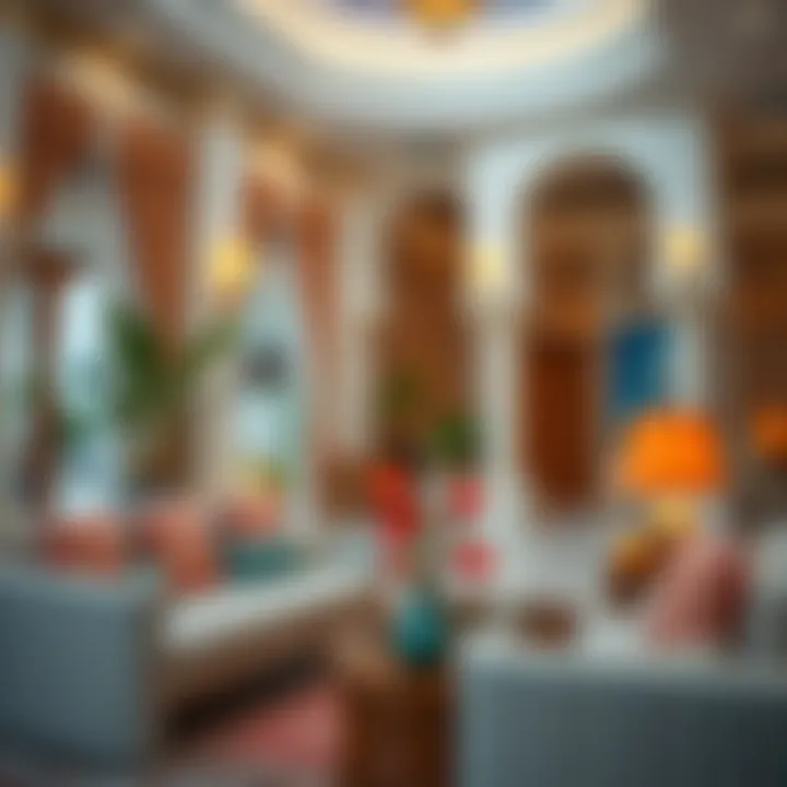 Local Culture Decor Vibrant local culture showcased in hotel decor