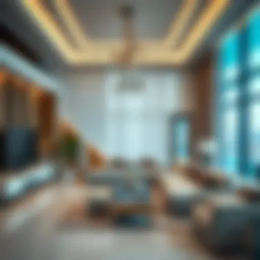 Luxury Living in Dubai A luxurious apartment interior representing high-end living in Dubai