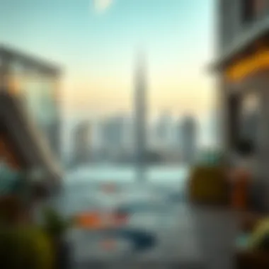 Stunning Skyline View of Dubai Stunning skyline view of Dubai