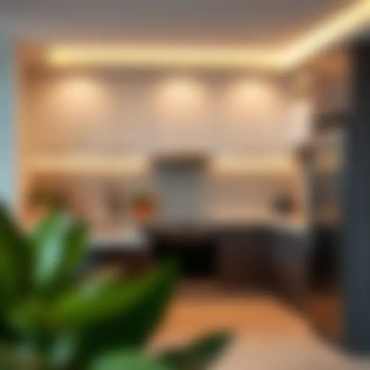 Modern kitchen equipped with premium appliances