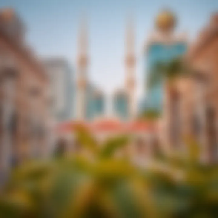 Cultural landmarks showcasing Dubai's diversity
