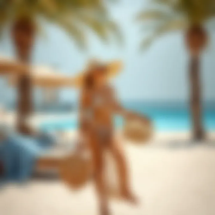 Stylish beachwear suitable for Dubai