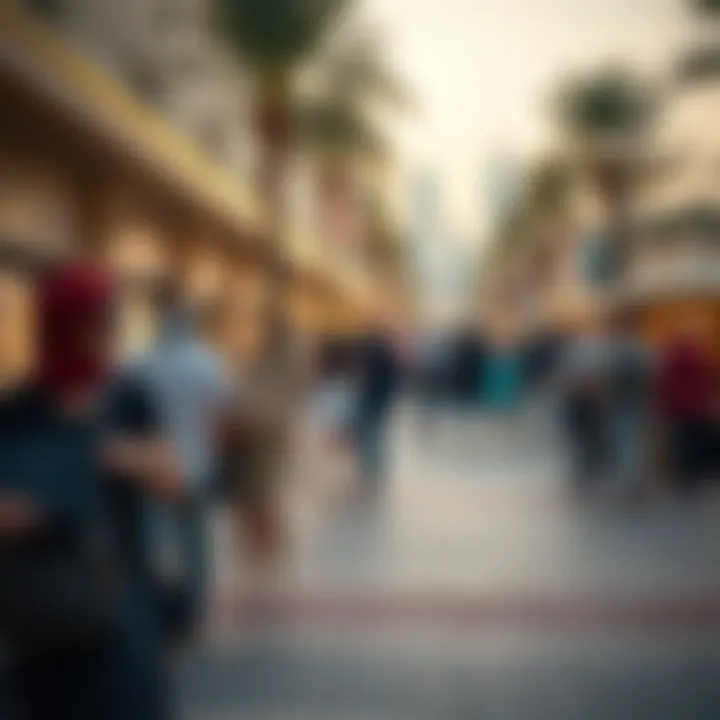 Tourists enjoying local attractions during holidays