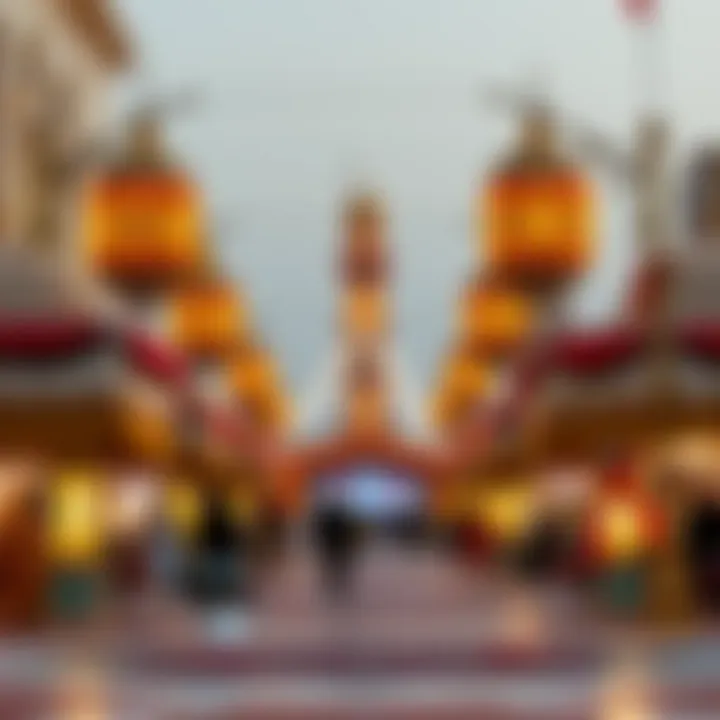 Cultural festivities and decorations in Dubai during Ramadan