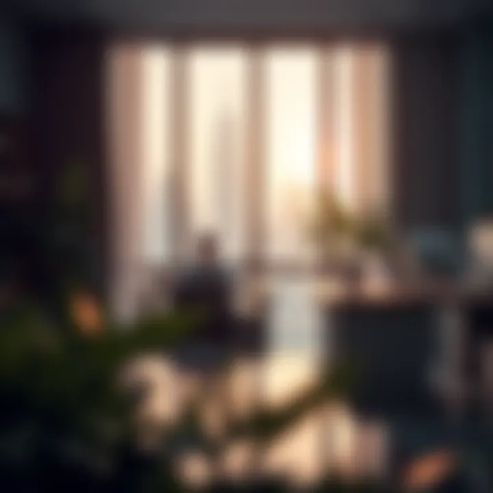 Harmony in Work-Life Balance A peaceful workspace reflecting work-life balance