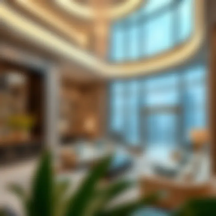 Interior design showcase of Rayyan Tower