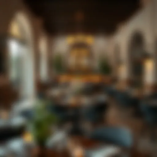Charming dining area with elegant decor