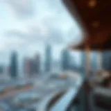 A panoramic view of Dubai's skyline showcasing innovative architecture