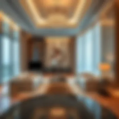 Luxurious interior of a residential unit in Seagate