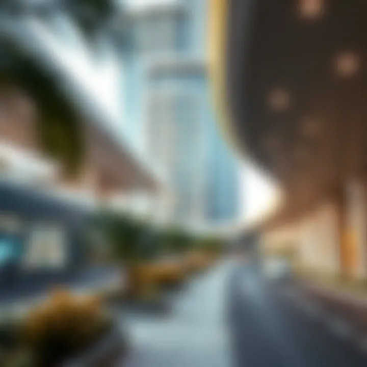 Modern urban infrastructure influenced by Sobha Office