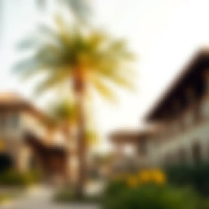Traditional Meets Contemporary with Palm Tree Sap A collage of traditional and contemporary structures that utilize palm tree sap.