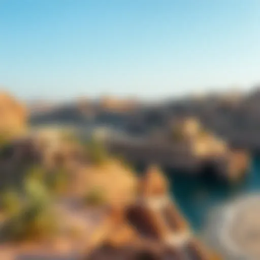 Natural Beauty of Tilal Al Ghaf Breathtaking landscape of Tilal Al Ghaf showcasing its natural beauty