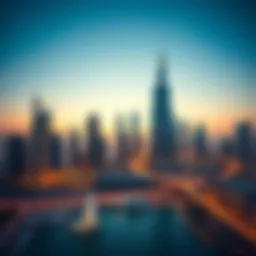 Stunning skyline of Dubai showcasing luxury properties
