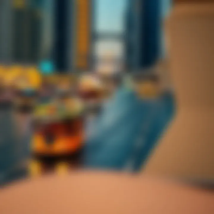 Map showcasing various Abra routes in Dubai