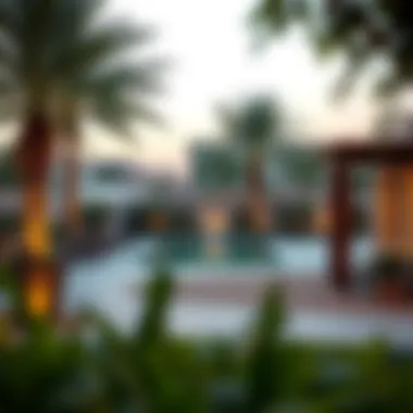 Serene Outdoor Spaces in Voleo Community Serene outdoor spaces and landscaping in Voleo community