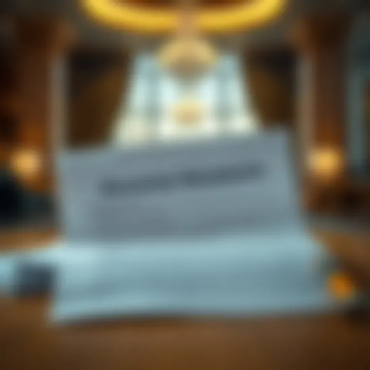 Essential Documents for Dependent Visa Illustration of required documents for visa application