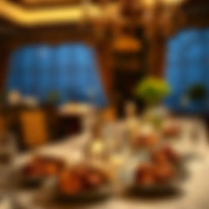 An Exquisite Iftar Experience in the UAE Traditional Emirati Iftar table set with dates and water