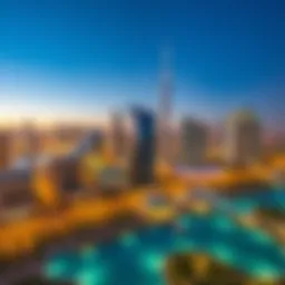 Overview of Dubai's skyline highlighting real estate developments