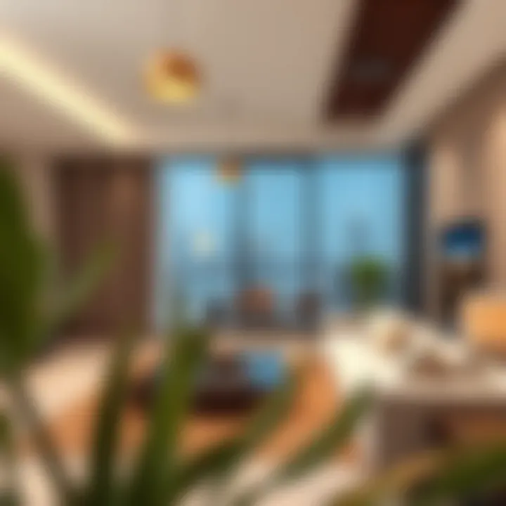 Modern living spaces highlighting the lifestyle in Urbana Dubai South