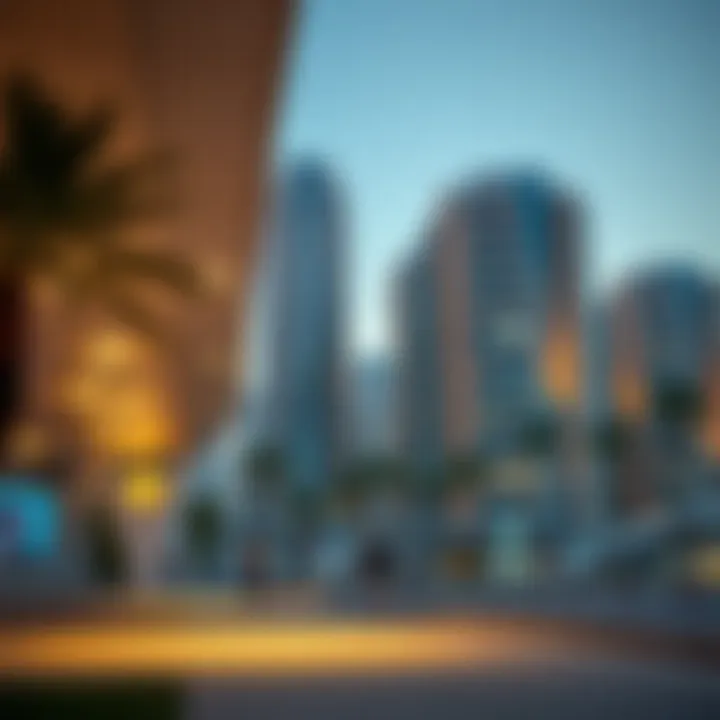 Integration of Smart Technologies in Urban Development Modern smart technology integrated within Yas Island infrastructure